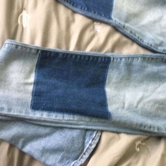 Pacsun High waisted color block jeans size 25 - Picture 2 of 3